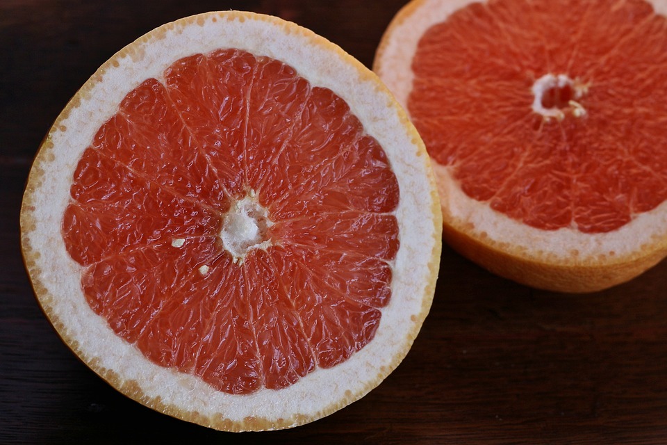 Rozkrojený grapefruit