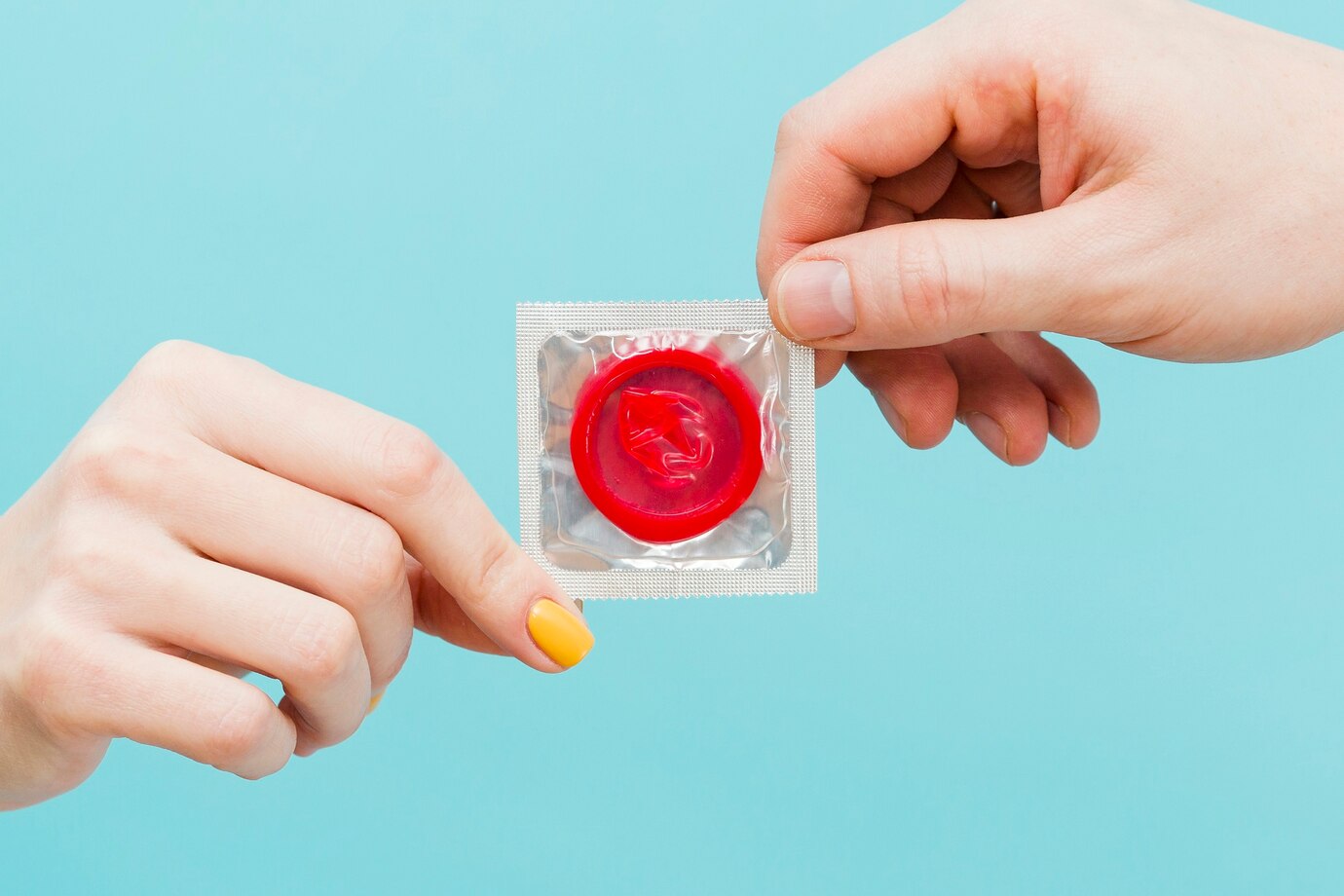 zabalený kondom